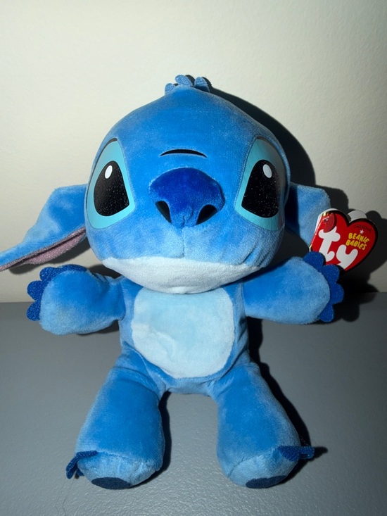 Ty Other - Ty Stitch Plush - Blue with Light Blue Accents